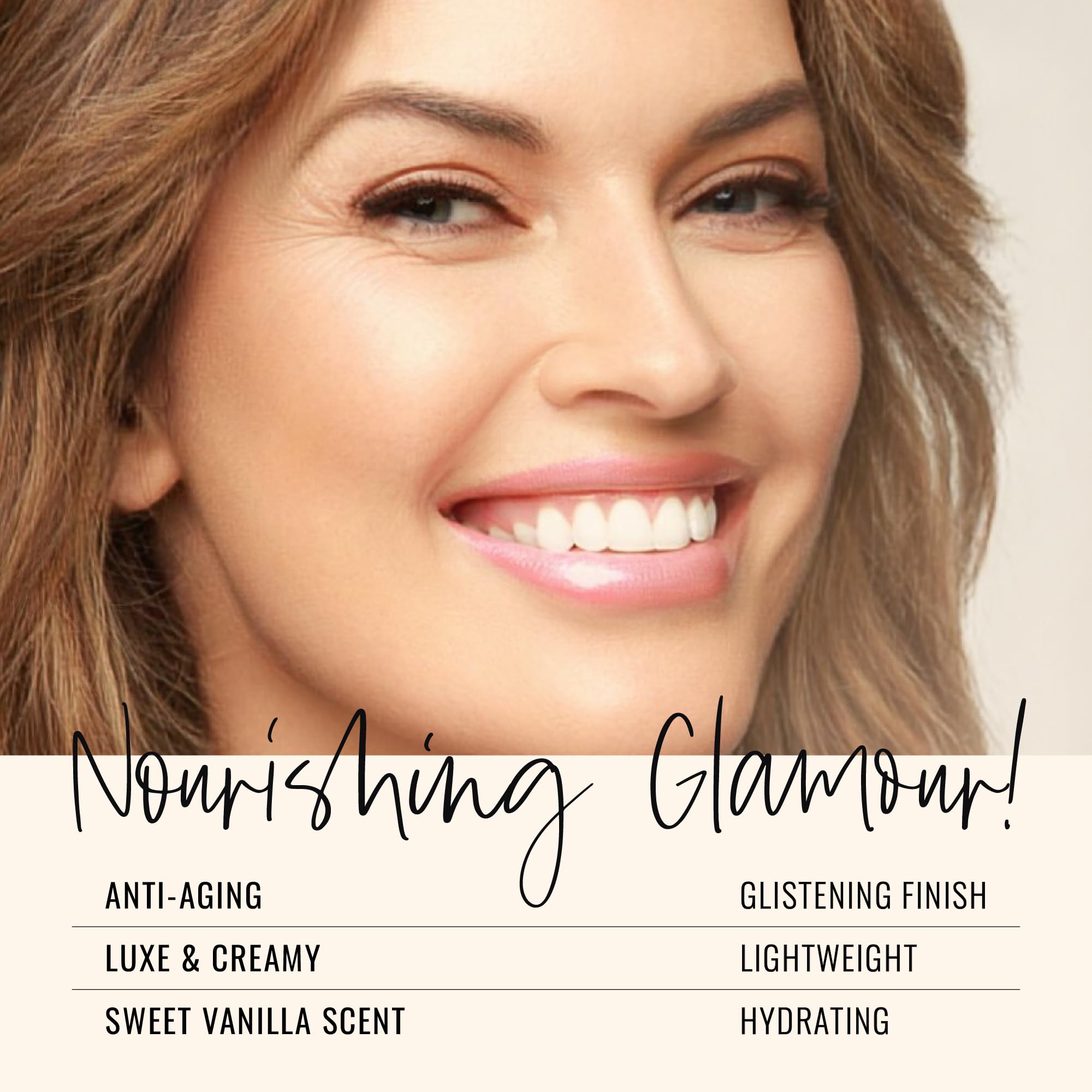 Runway Rogue LuxGloss vanilla-bean scent bottle for a sweet, wearable fragrance during routine