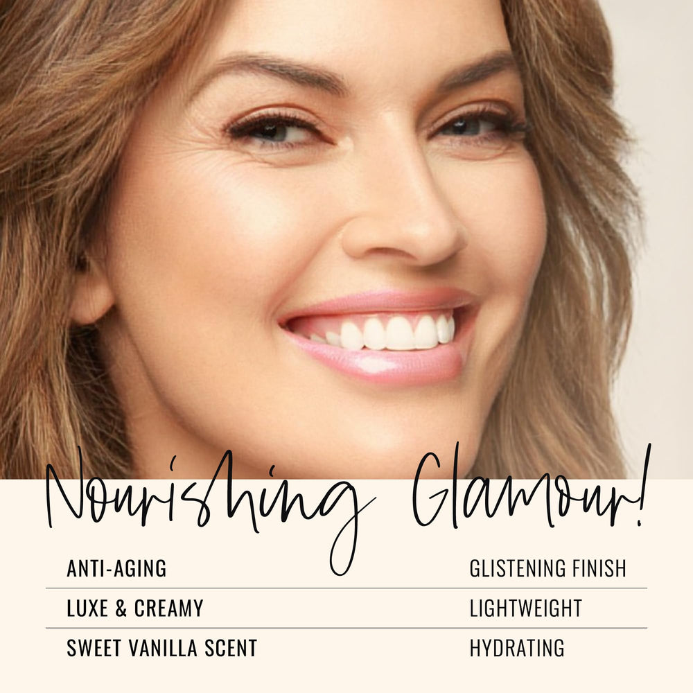 Runway Rogue LuxGloss vanilla-bean scent bottle for a sweet, wearable fragrance during routine