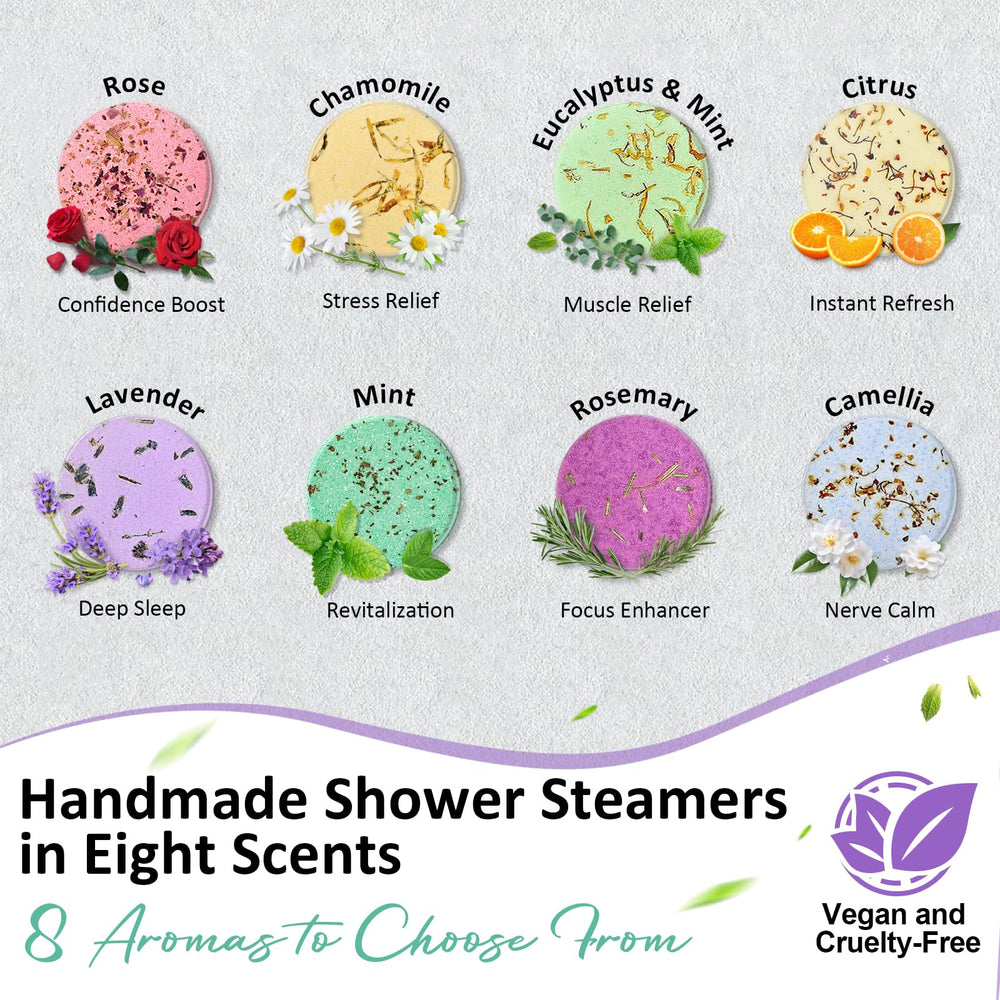 RUSEMLE lavender steamer aroma enhances calm focus during evening showers