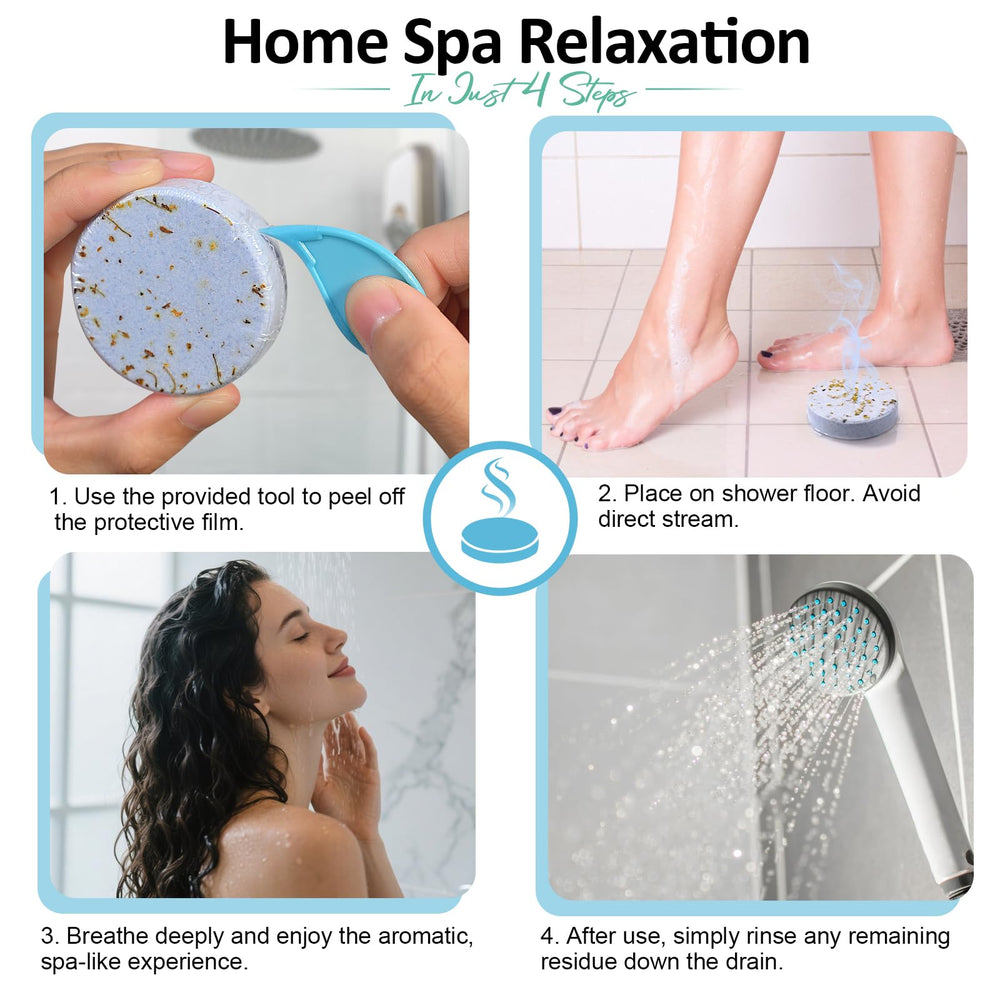RUSEMLE Grapefruit steamer adding citrus brightness to showers