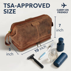 RUSTIC TOWN bag back pocket keeps small items within reach during trips.