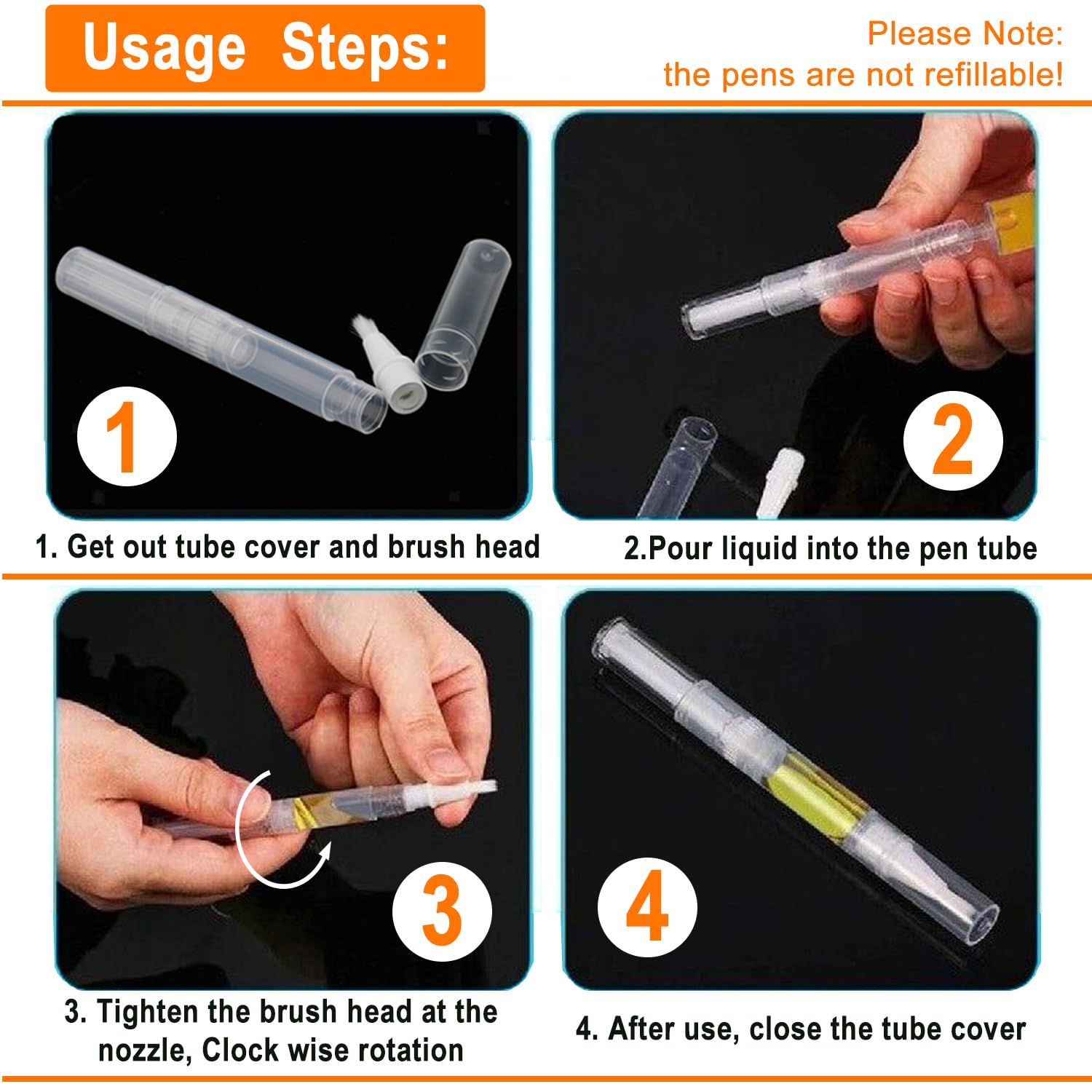 Rvetol compact 4.7-inch pen ideal for travel and daily use