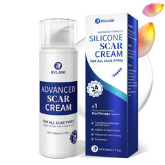 Rvlaim Scar Cream bottle for daily scar care and hydration.