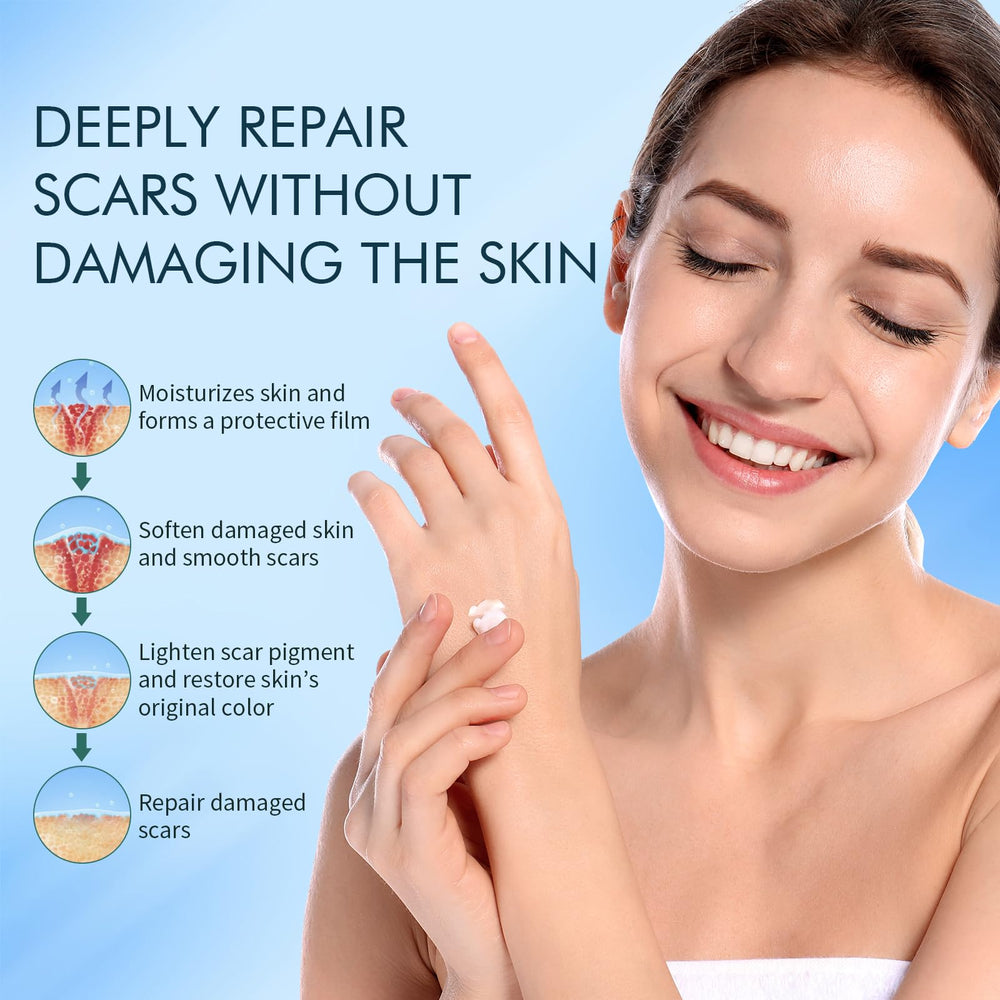 Rvlaim scar care near treated scar with daytime sun-exposure protection.