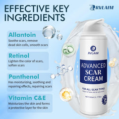 Rvlaim scar gel texture absorbs quickly for comfortable daytime use.