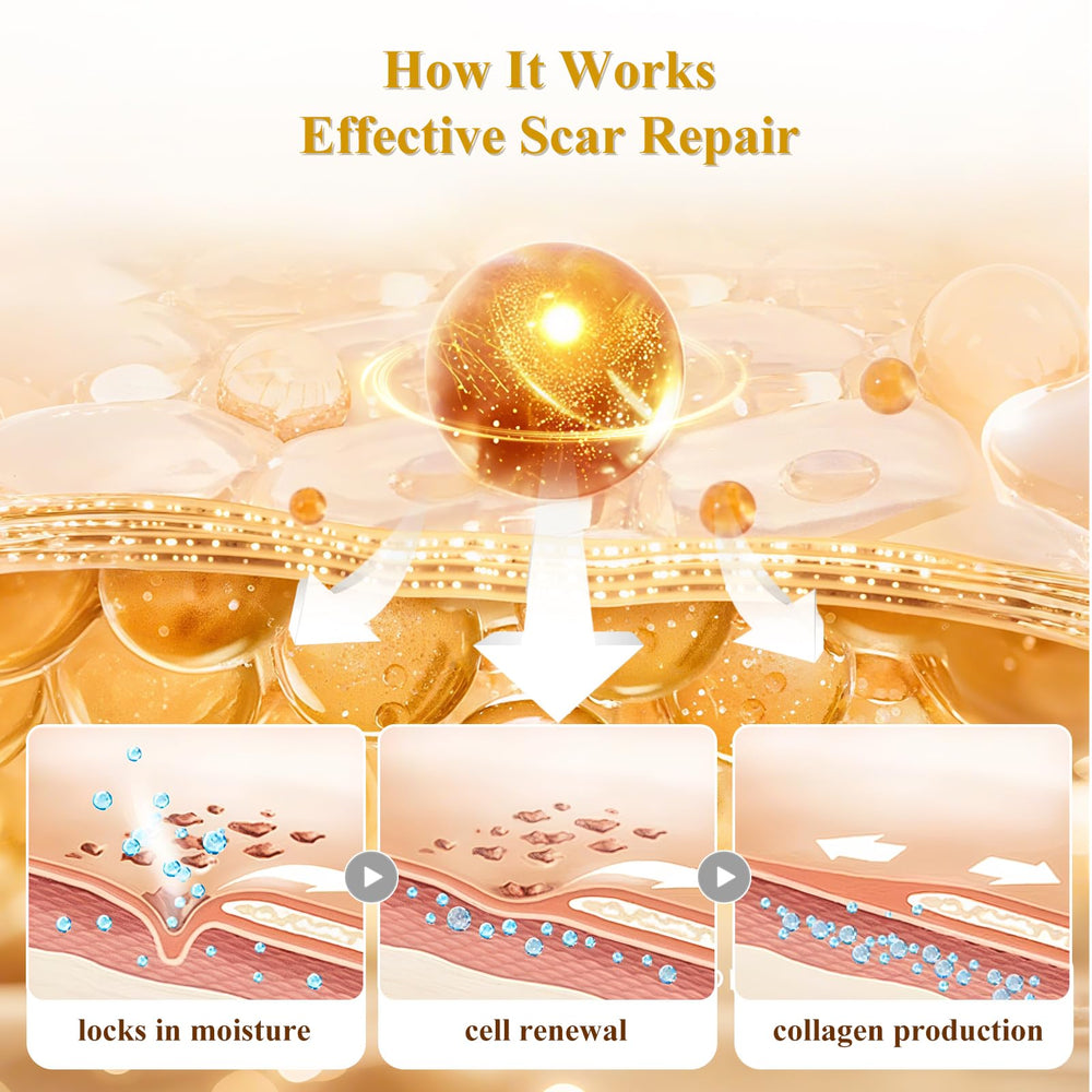 Rvlaim silicone scar gel texture appears lightweight for comfortable wear.