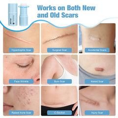 Rvlaim silicone scar stick compact leakproof case enables on-the-go reapplication
