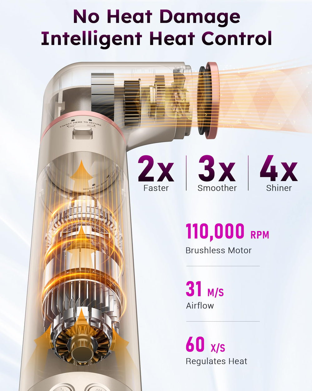 Rylena concentrator directs precise airflow for sleek finishes