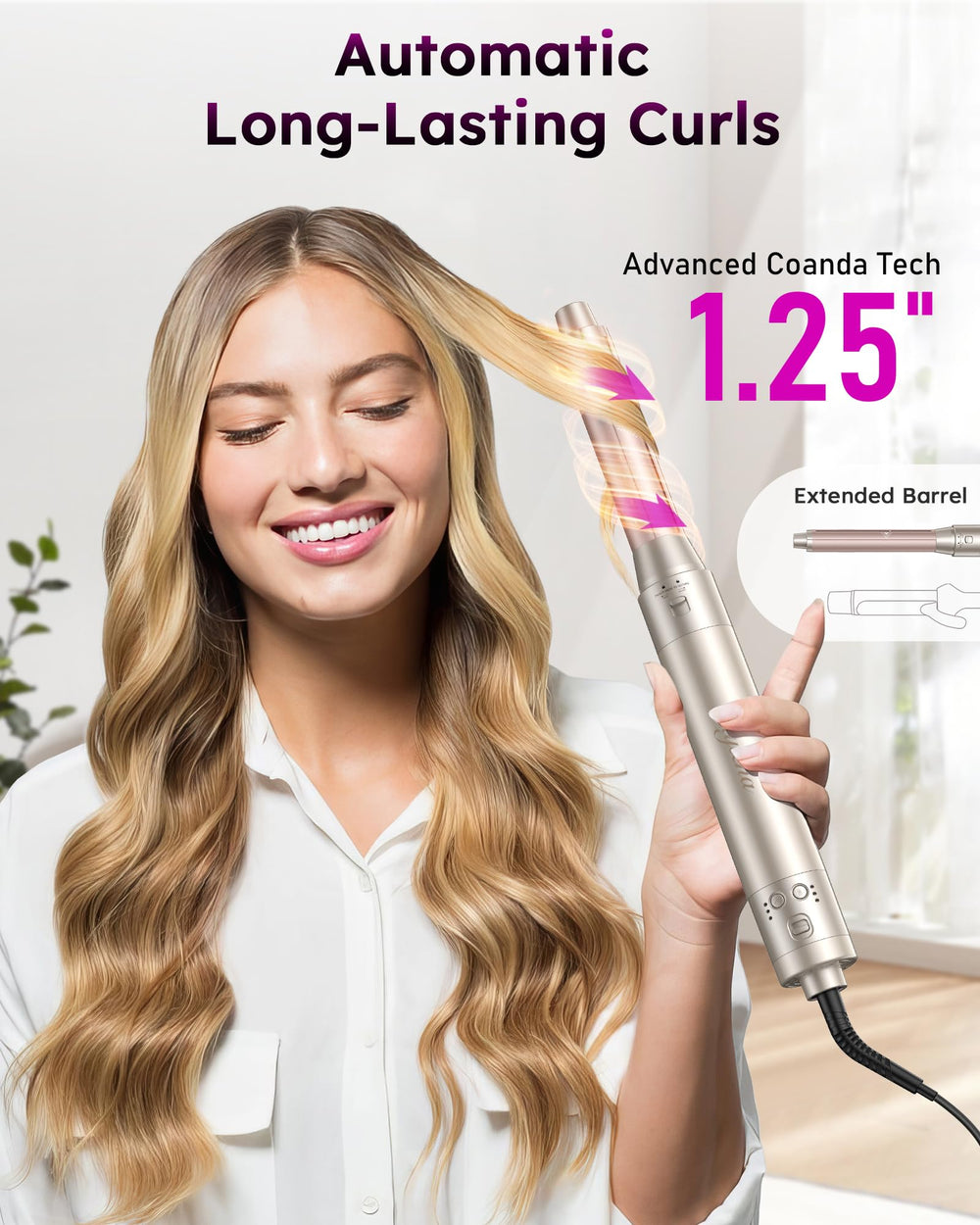 Rylena oval brushes enhance detangling and shine during styling