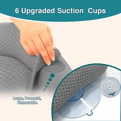 RYNEX bath pillow quick-drying fabric aids fast, ready reuse.