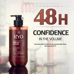 Ryo bottle with Korean ginseng visuals signaling revitalization.