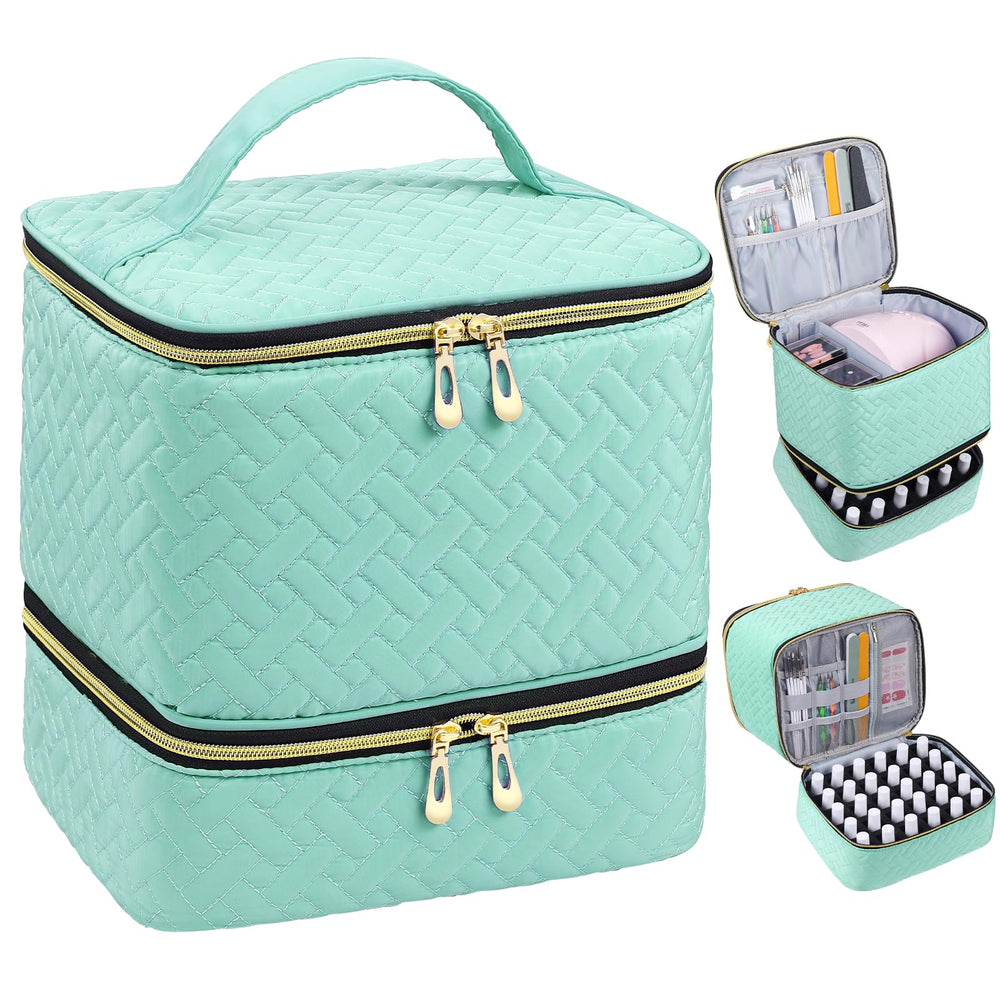RZMAYIS nail polish organizer front view holds essentials neatly
