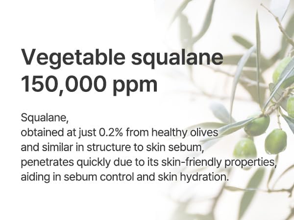 S.NATURE Aqua Squalane Cream pore-care focus close-up shows refined pores.