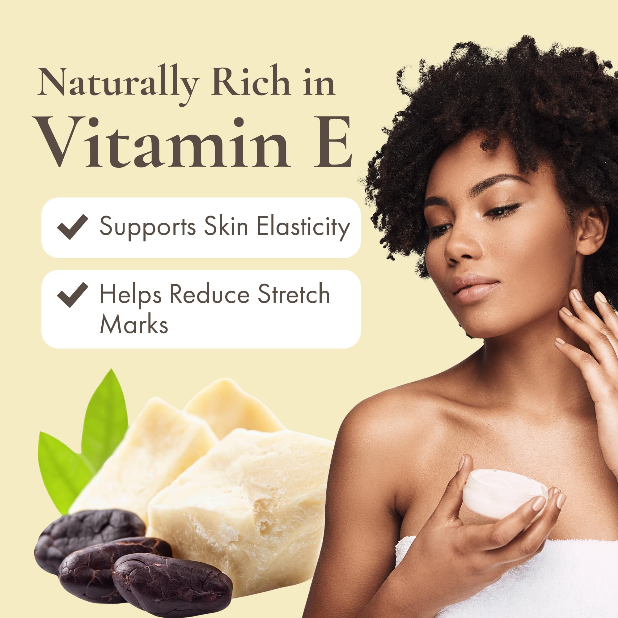 SaaQin Cocoa Butter as a hair grease base for conditioning