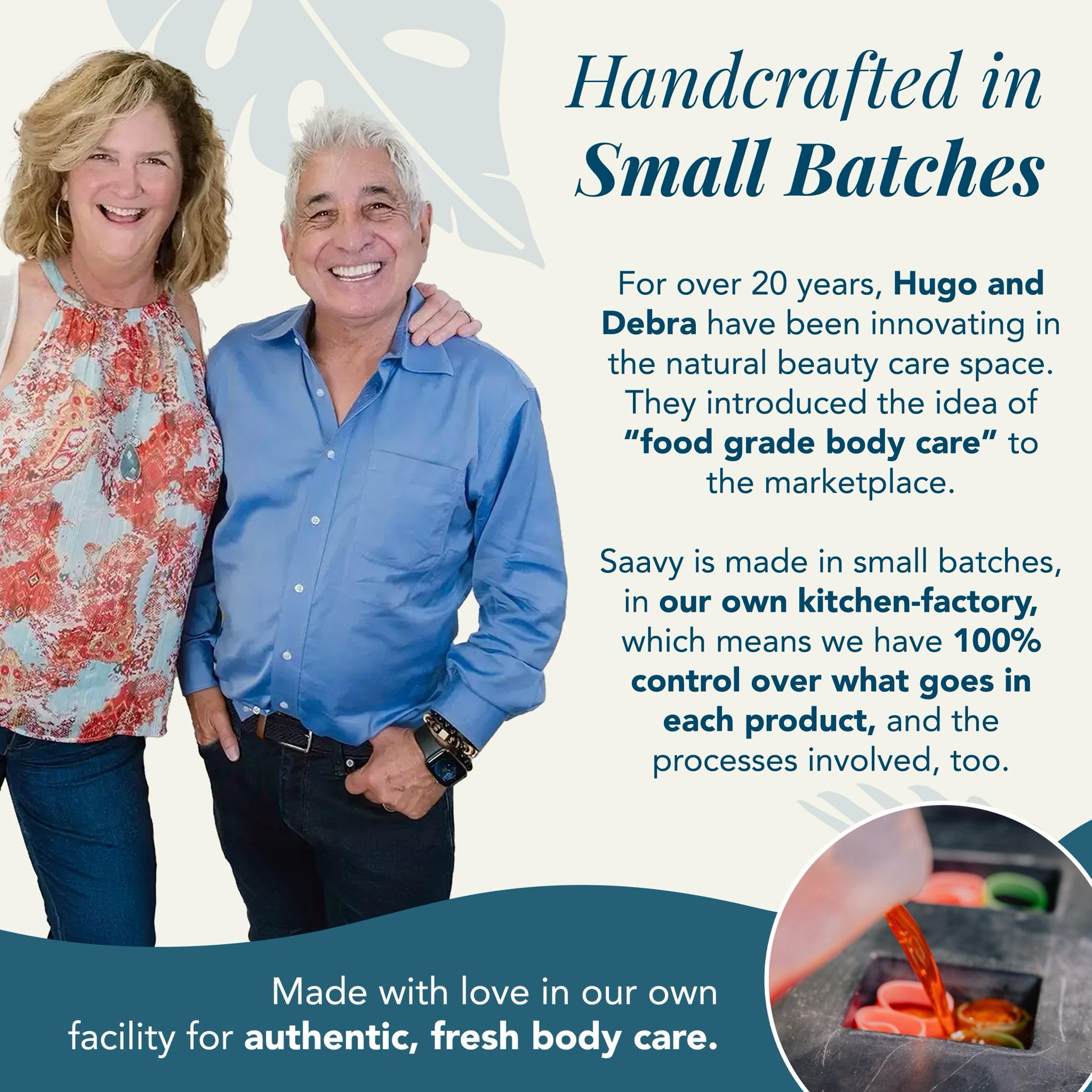 Saavy Naturals vegan, plant-based formula made in the USA.