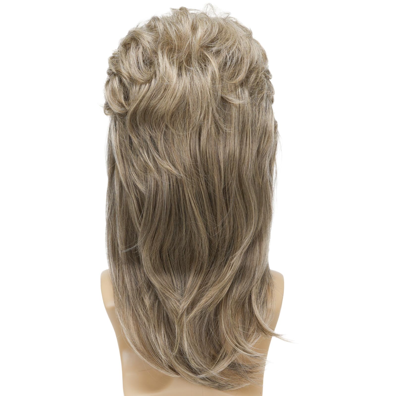 Sabosi 80s punk wig fibers heat resistant for durable styling and safe temperature use