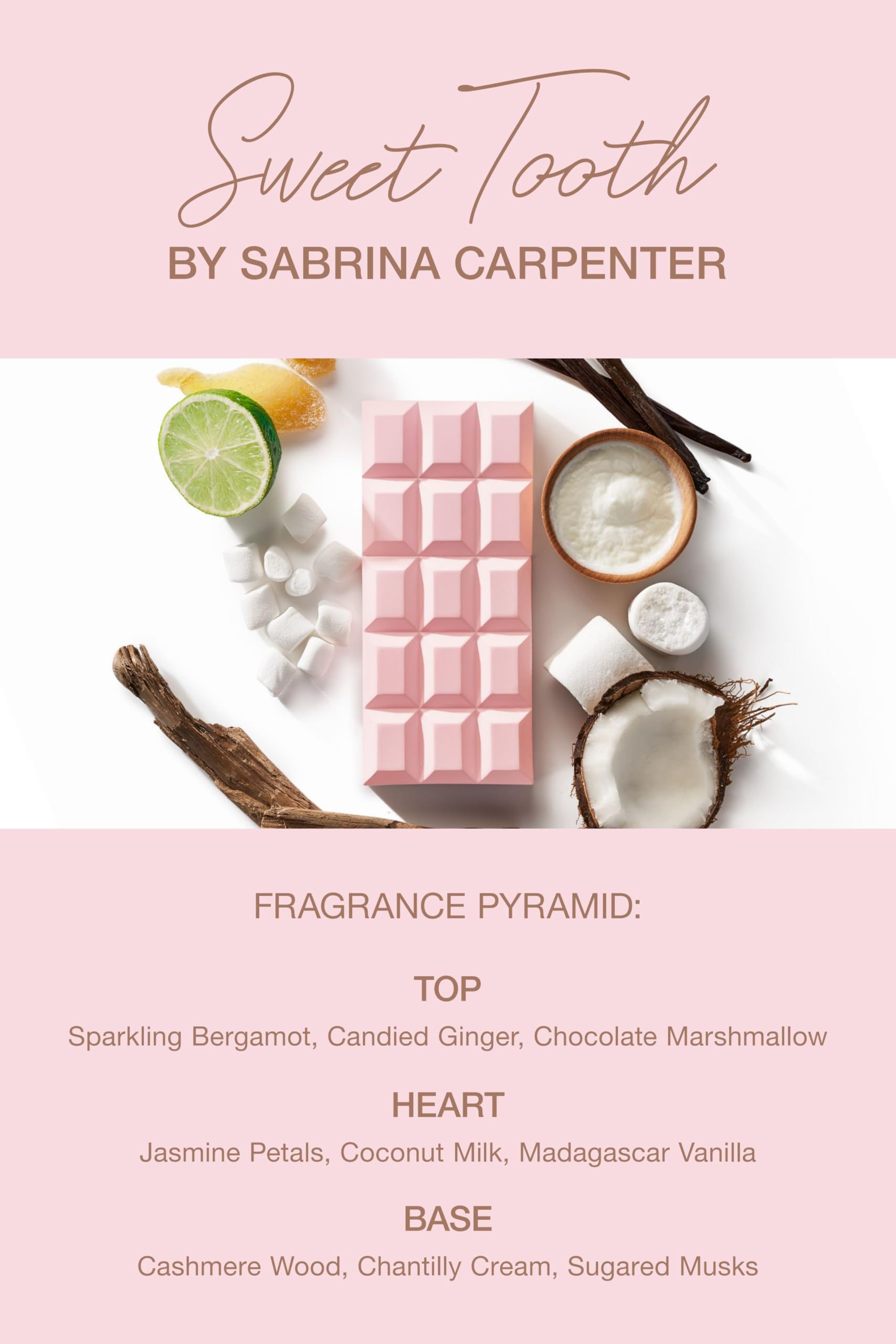Sabrina Carpenter Sweet Tooth ginger note close-up, playful spice for mornings