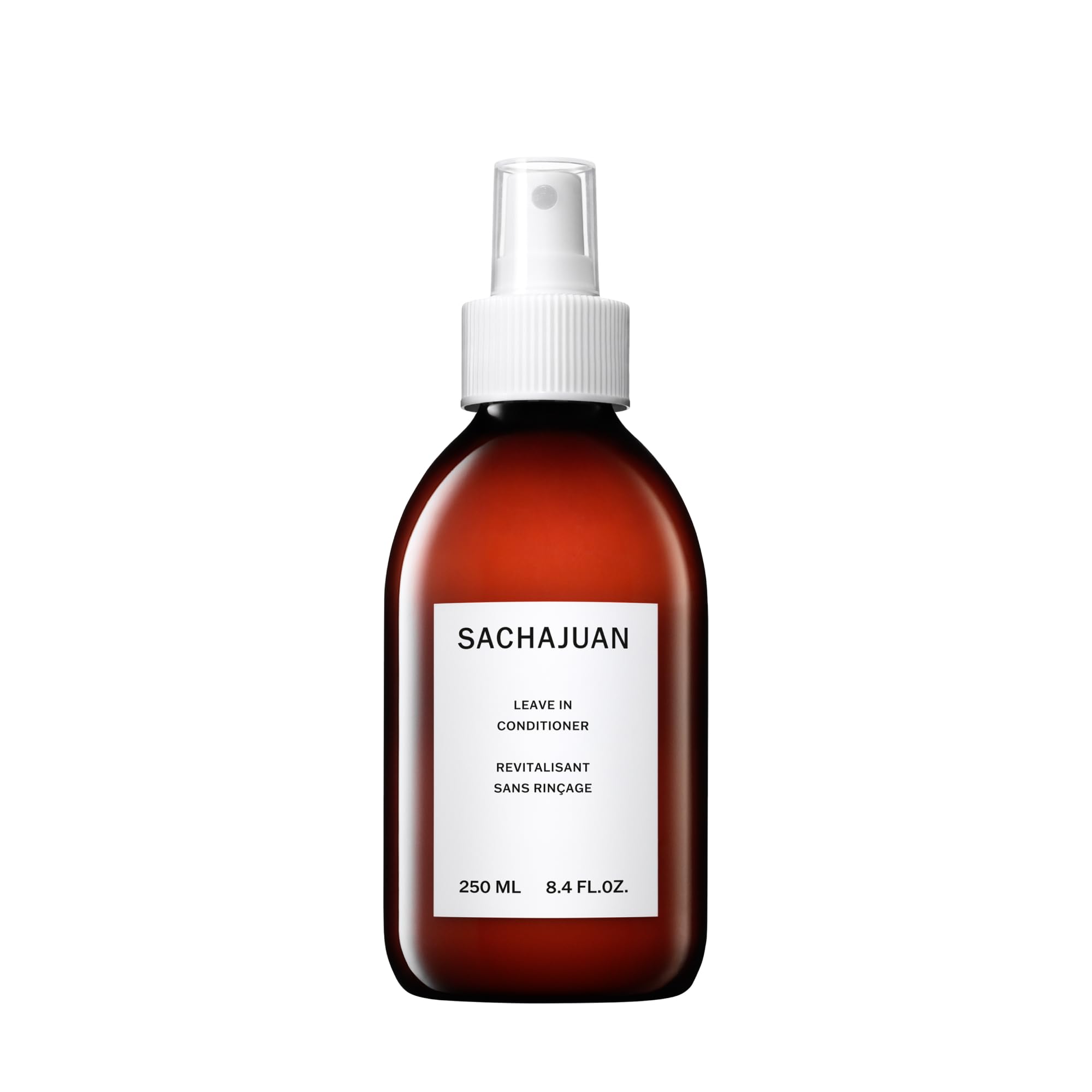 SACHAJUAN leave-in conditioner bottle front for weightless moisture and shine.