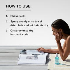 SACHAJUAN Ocean Mist-hair-waves shows natural wave formation with matte finish.