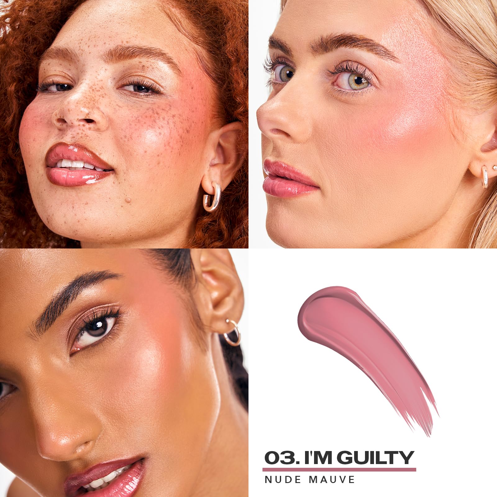 Sacheu Cheek STAY-N applicator sponge for precise, mess-free application.