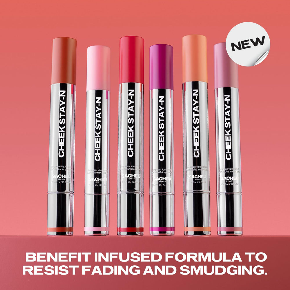 Sacheu Cheek STAY-N buildable layer demonstrates layering for intensity
