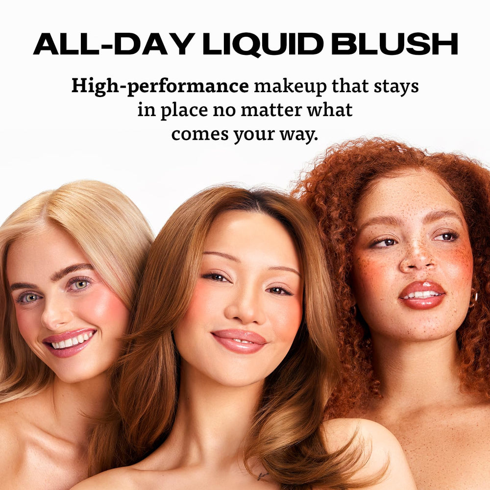Sacheu Cheek STAY-N long-wear closeup suggests all-day color reliability
