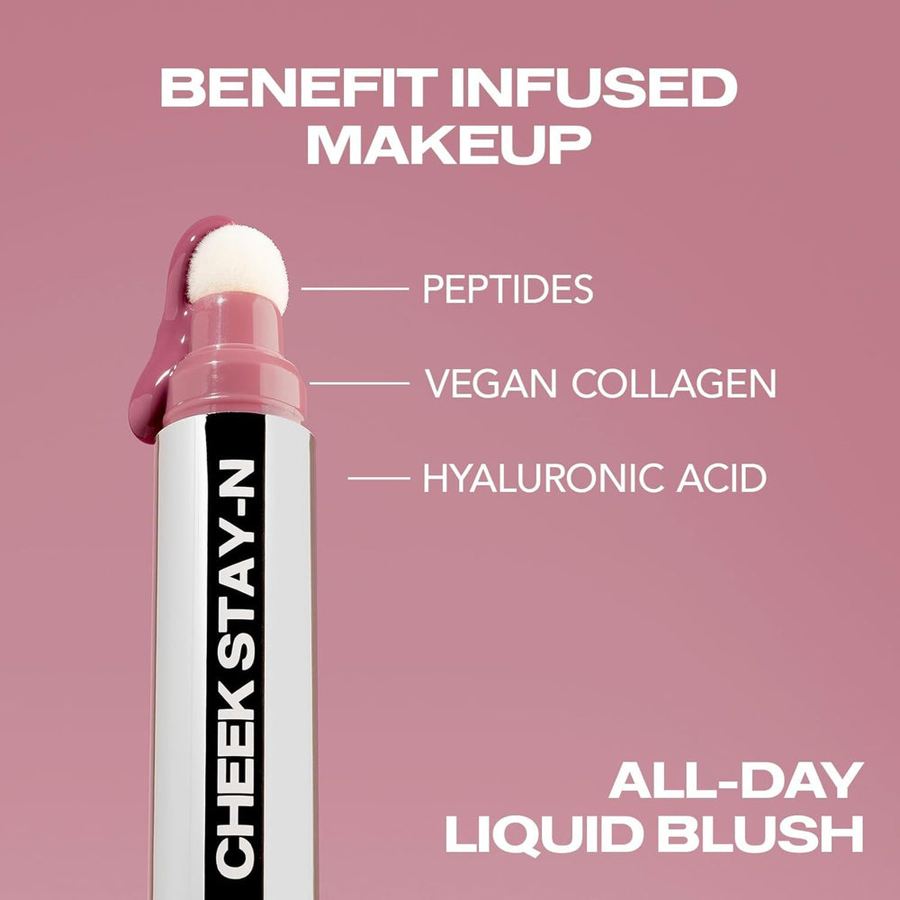 Sacheu Cheek STAY-N tube dispense shows twist-to-dispense mechanism