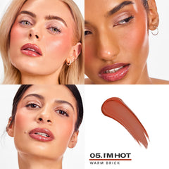 Sacheu Cheek STAY-N textura cremosa para acabado suave y luminoso