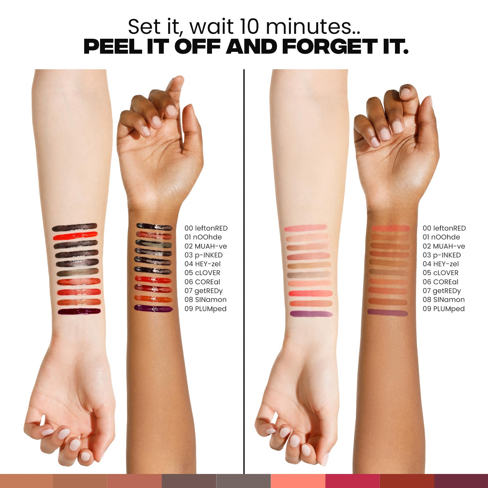 Sacheu Lip liner skin-friendly formula suits all skin types.