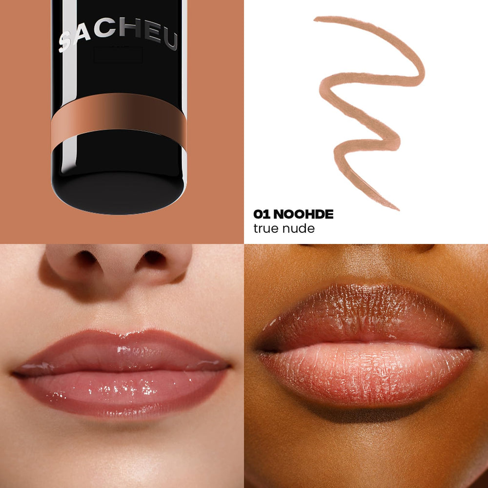 Sacheu Lip Liner STAY-N tube closeup for smooth application