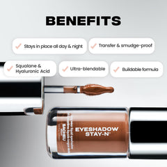 Sacheu STAY-N matte Candy Dipp’d applied as eyeliner for precise lash line
