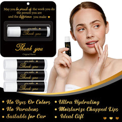 Sacubee 30-pack lip balm gift set, ideal thank-you gifts for teams and teachers.