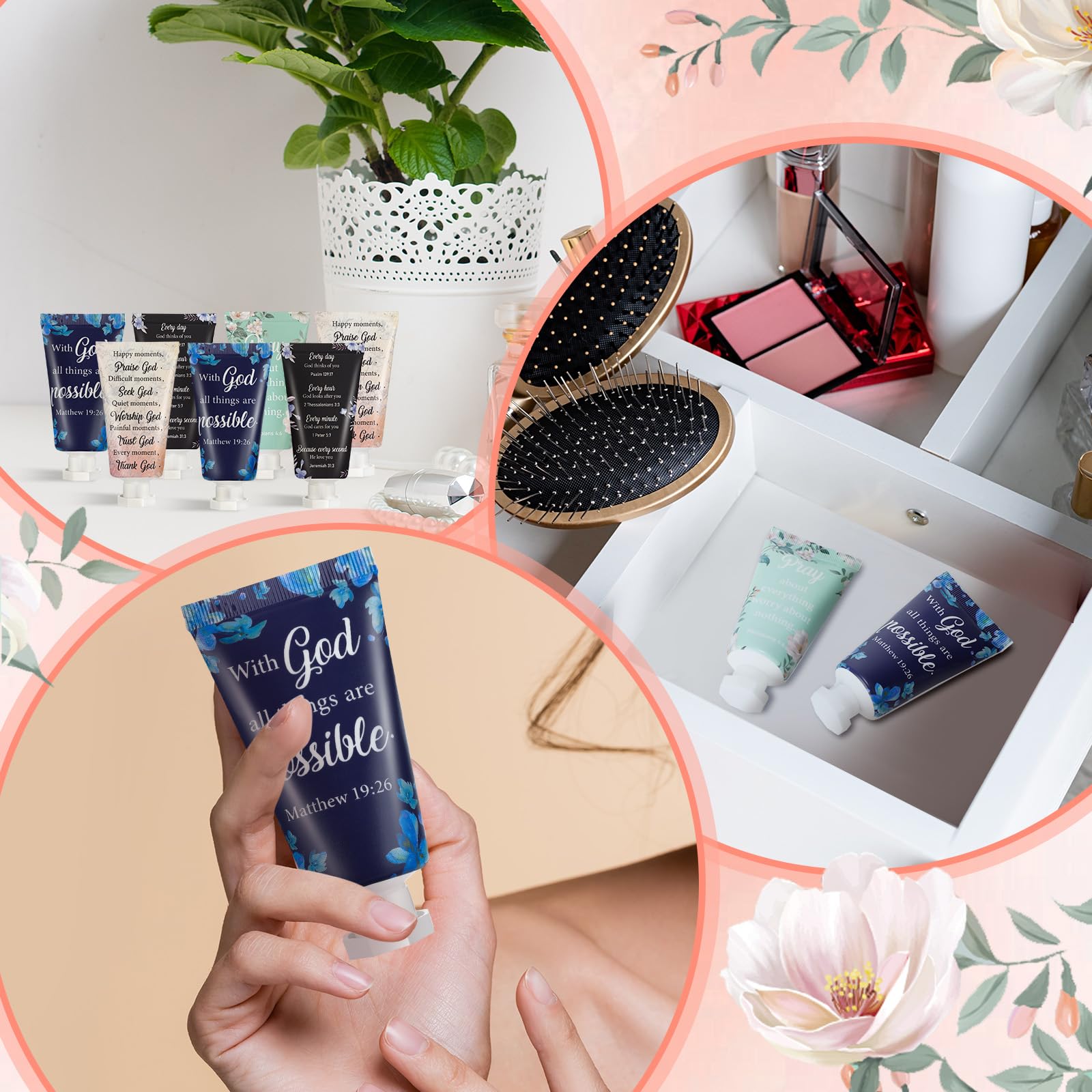 Sacubee travel-size hand cream compact fits purse for on-the-go moisture