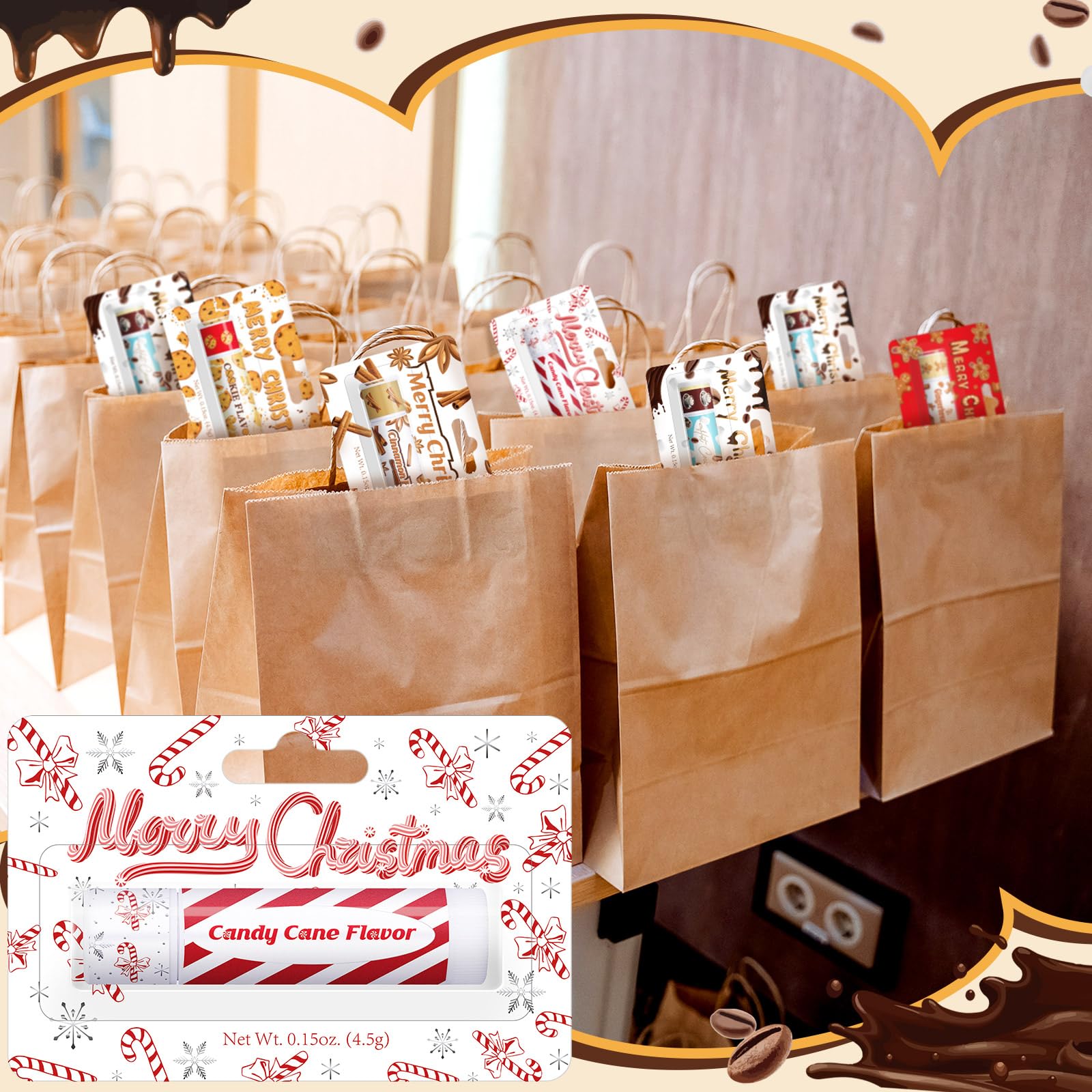 Sacubee cookie flavor lip balm shown for playful holiday gifting