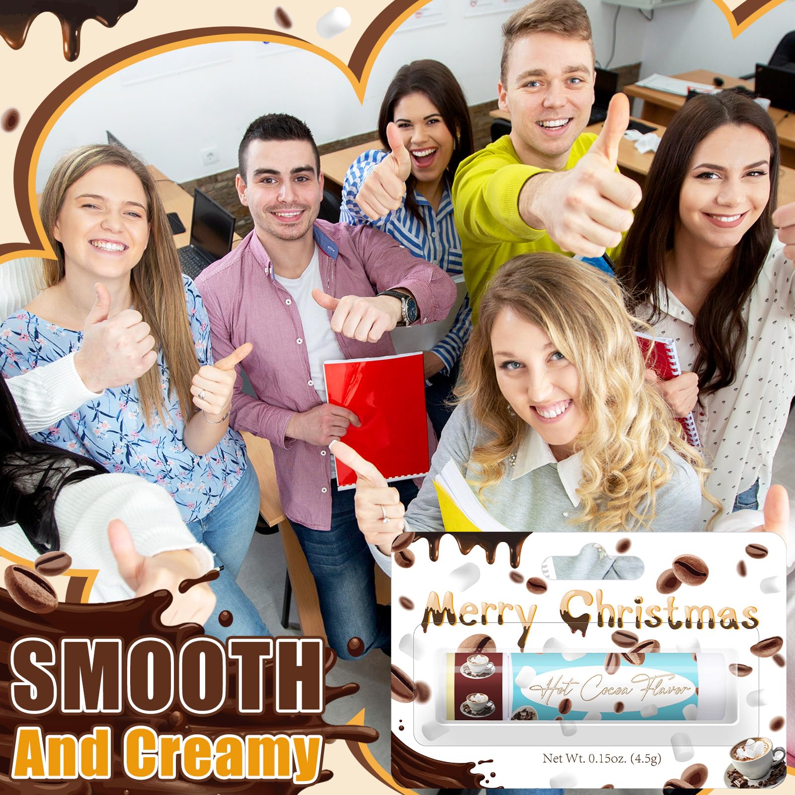 Sacubee gingerbread flavor lip balm highlighted for seasonal treat-inspired care