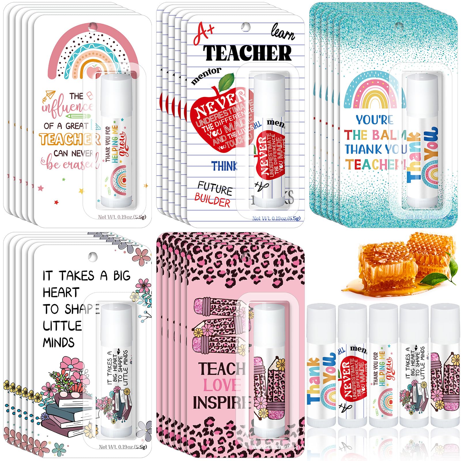Sacubee classic lipbalm 30-pack gift set displayed for stocking stuffer ideas
