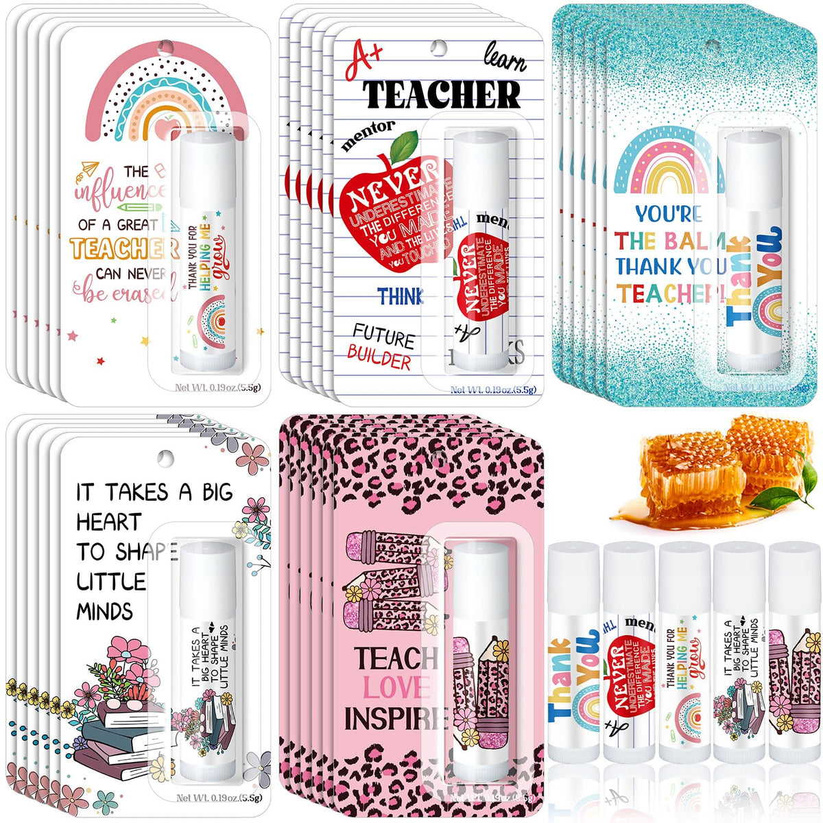 Sacubee classic lipbalm 30-pack gift set displayed for stocking stuffer ideas