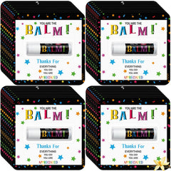 Sacubee lip balm 30-pack packaging ideal for bulk gifting and events.