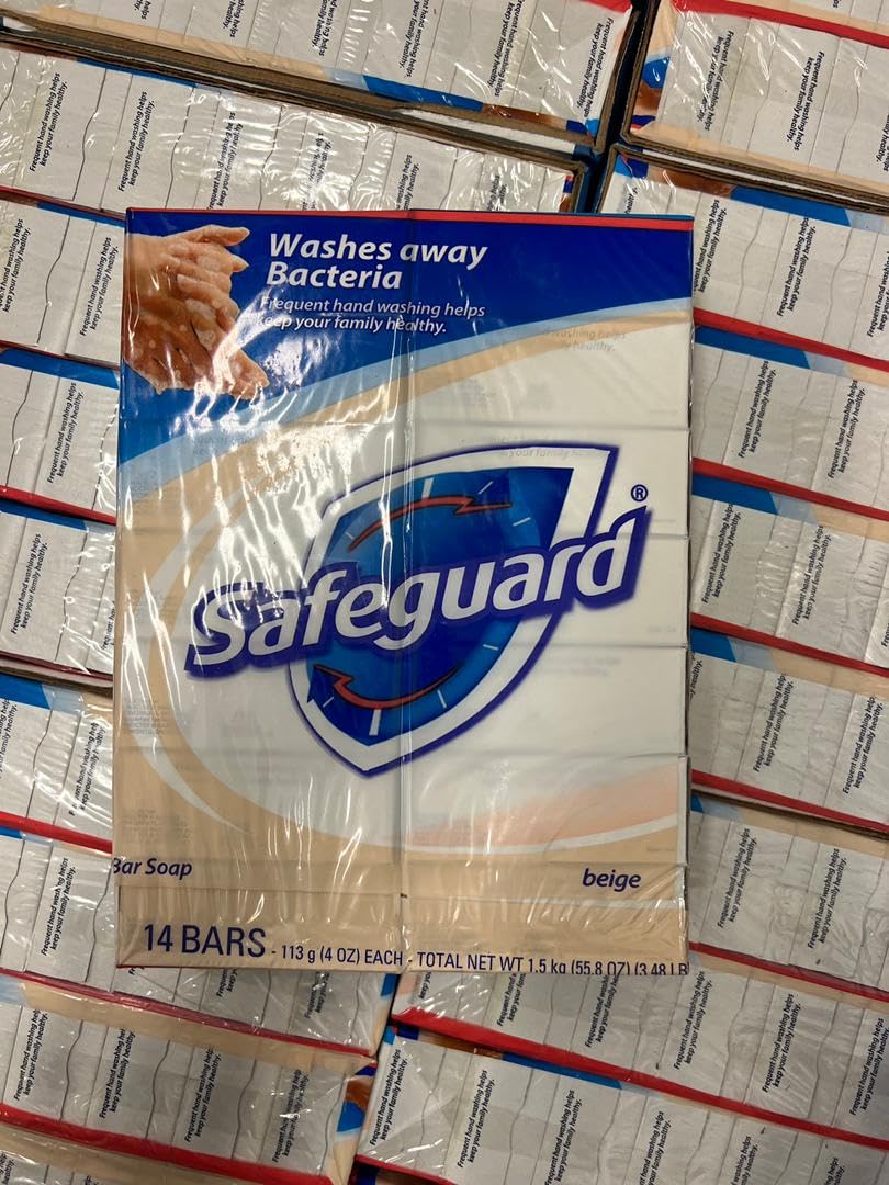 Safeguard bar soap in bathroom scene – convenient antibacterial cleansing for daily routines