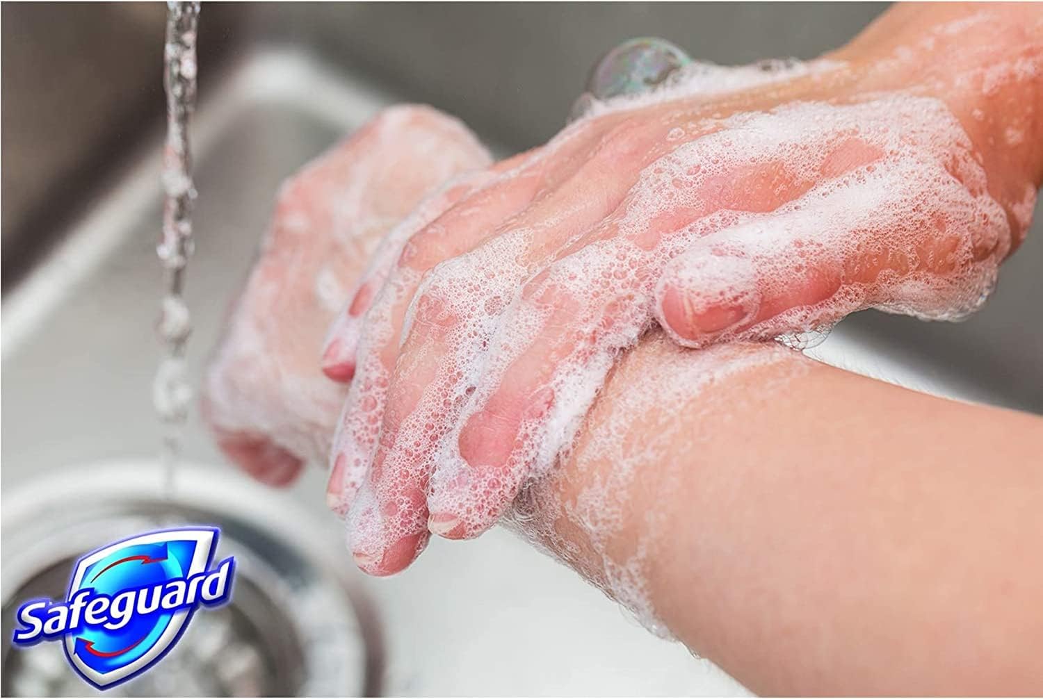 Safeguard beige bar soap closeup – gentle, effective cleansing for skin
