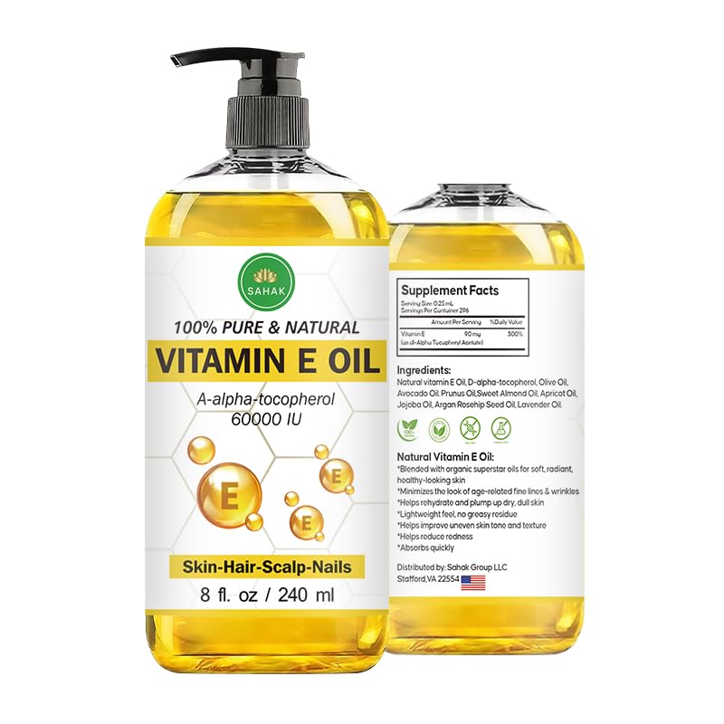 SAHAK Vitamin E Oil after-sun care scene soothes and moisturizes