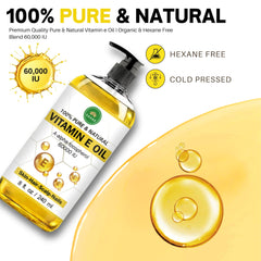 SAHAK Vitamin E Oil face application for moisturized, radiant skin