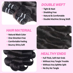 Saiclout 12A Brazilian virgin hair body wave 22-inch offers versatile, smooth length for looks