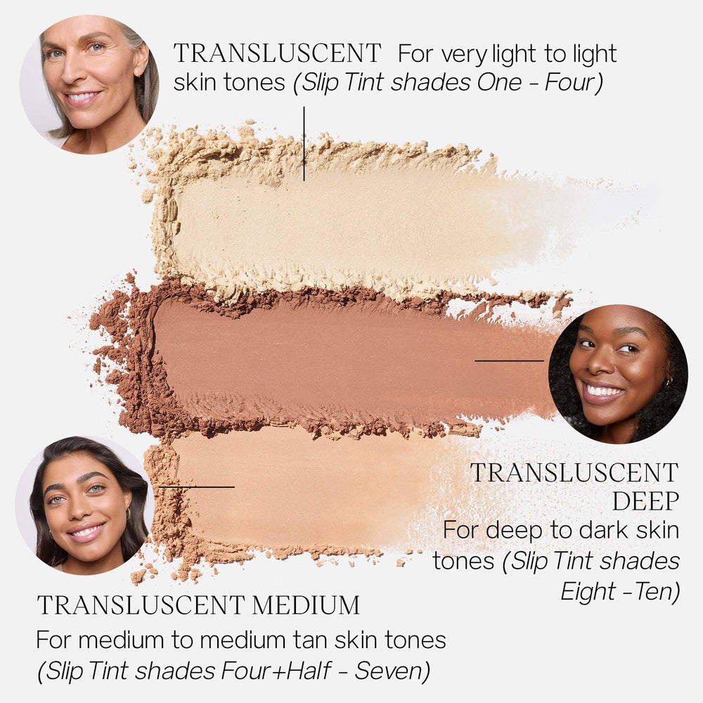Saie Airset close-up mica particles reflecting soft glow, demonstrates natural radiance