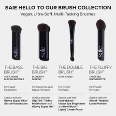 Saie The Big Liquid Foundation Brush cruelty-free makeup tool for everyday use