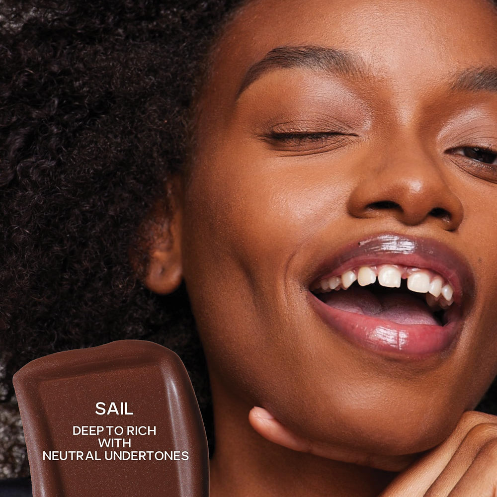 Saie Dew Bronze chunky doe-foot applicator demonstrating precision placement and easy control