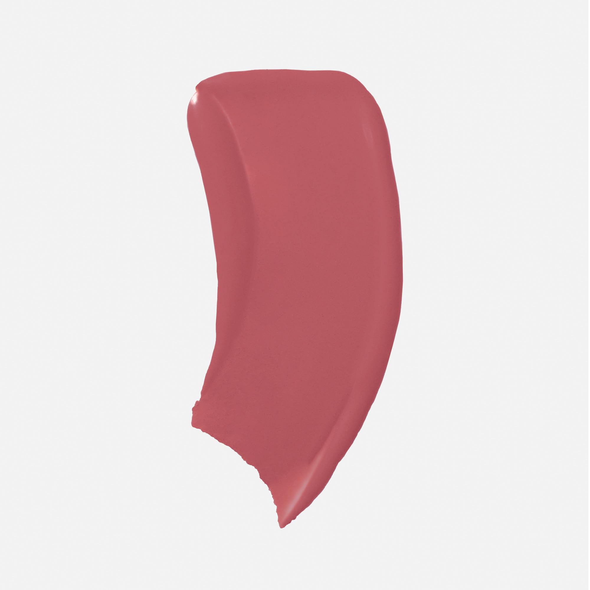 Saie Dew Liquid Blush application close-up with doe-foot wand
