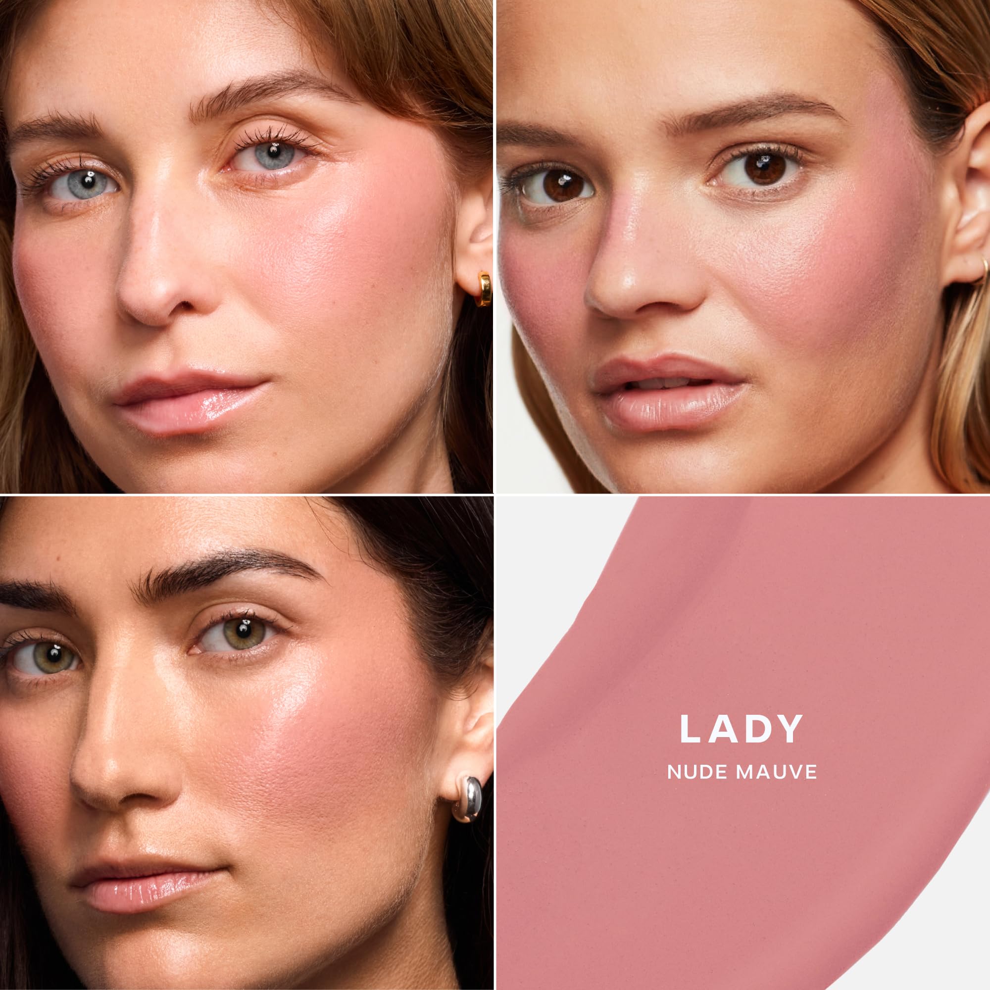 Saie Dew applicator dots demonstrate easy one to two dot application for soft tint