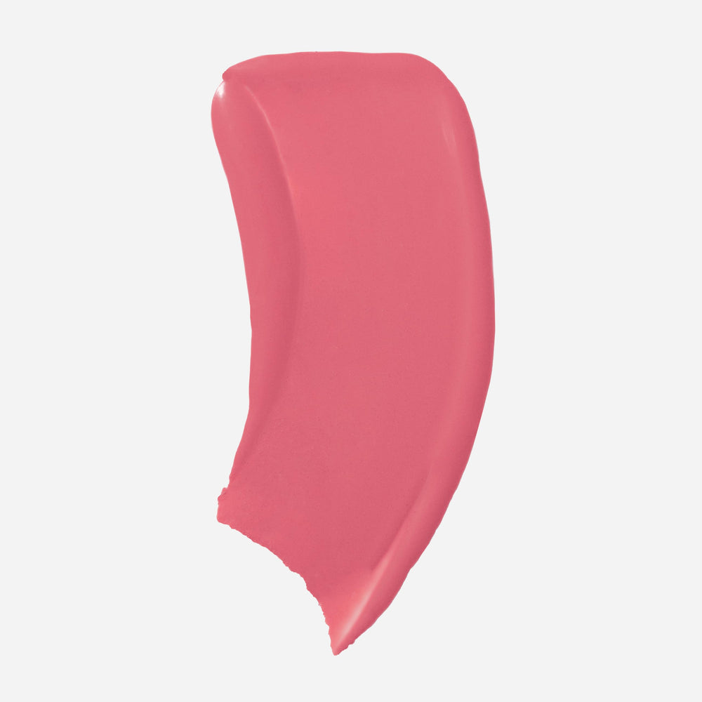 Saie Dew Liquid Blush with a chubby doe-foot applicator provides precise, blending-friendly color.