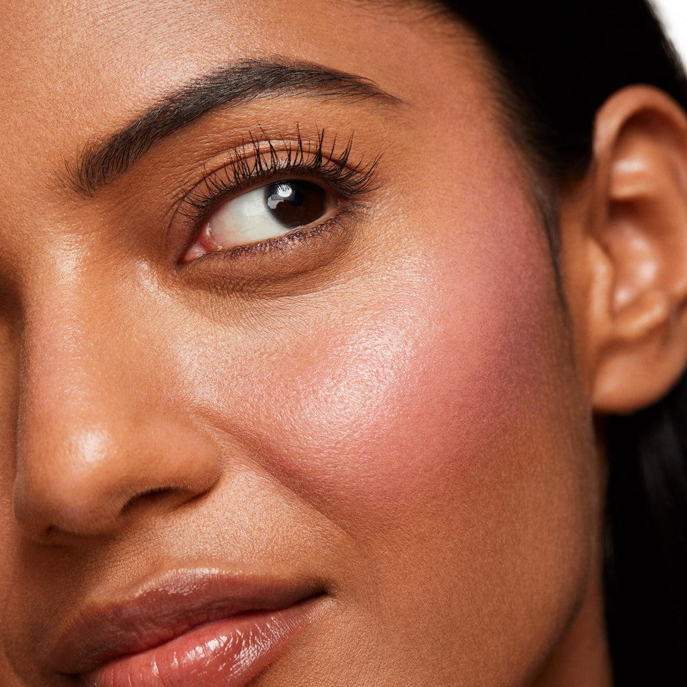Saie Dew Liquid Blush packaging signals vegan, cruelty-free makeup.